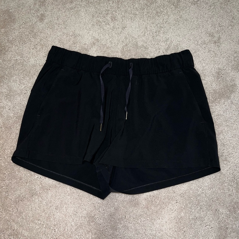 Lululemon black casual shorts size 12
